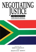 Cover: Negotiating Justice - University of Exeter