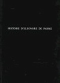 Cover: Histoire d'Eleonore De Parme - University of Exeter