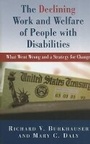Cover: The Declining Work and Welfare of People with Disabilities - AEI Press