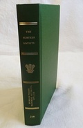 Cover: Durham Priory Manorial Accounts, 1277-1310 - Surtees Society