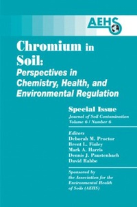 Enlarge image Cover: Chromium in Soil - CRC Press