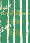 Cover: American Environmentalism - Taylor & Francis