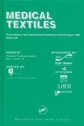 Cover: Medical Textiles - CRC Press