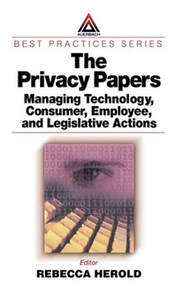 Enlarge image Cover: The Privacy Papers - Auerbach