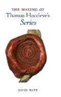 Cover: The Making of Thomas Hoccleve's 'Series' - University of Exeter Press