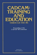 Cover: CADCAM: Training and Education through the '80s - Springer