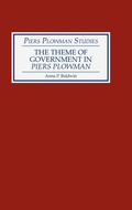 Cover: The Theme of Government in Piers Plowman - D.S. Brewer