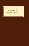 Cover: Chaucer and Pagan Antiquity - D.S. Brewer
