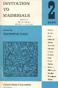 Cover: Invitation To Madrigals - Stainer & Bell Ltd
