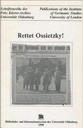 Cover: Rettet Ossietzky! - Institute of Modern Languages Research
