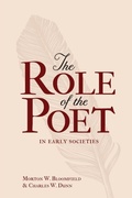 Cover: The Role of the Poet in Early Societies - D.S. Brewer