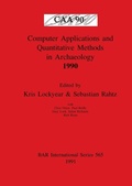 Cover: Computer Applications and Quantitative Methods in Archaeology 1990 - BAR Publishing