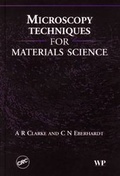 Cover: Microscopy Techniques for Materials Science - CRC Press