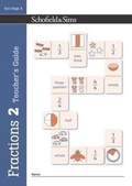 Cover: Fractions, Decimals and Percentages Book 2 Teacher's Guide (Year 2, Ages 6-7) - Schofield & Sims Ltd