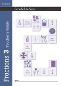 Cover: Fractions, Decimals and Percentages Book 3 Teacher's Guide (Year 3, Ages 7-8) - Schofield & Sims Ltd