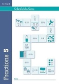 Cover: Fractions, Decimals and Percentages Book 5 (Year 5, Ages 9-10) - Schofield & Sims Ltd