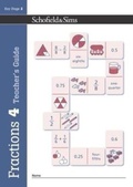Cover: Fractions, Decimals and Percentages Book 4 Teacher's Guide (Year 4, Ages 8-9) - Schofield & Sims Ltd