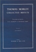 Cover: Collected Motets. 4, 5 and 6 Voices - Stainer & Bell Ltd