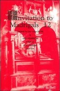 Cover: Invitation To Madrigals - Stainer & Bell Ltd