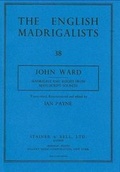 Cover: English Madrigalists: Madrigals and Elegies from Manuscript Sources (J.O.Ward) Ed.I.Payne v. 38 - Stainer & Bell Ltd