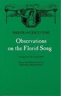 Cover: Observations on Florid Song - Stainer & Bell Ltd