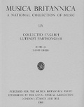 Cover: Collected English Lutenist Partsongs II - Stainer & Bell Ltd