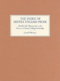 Bild: The Index of Middle English Prose Handlist XI - D.S. Brewer