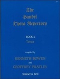 Cover: Handel Opera Repertory: Tenor Bk. 2 - Stainer & Bell Ltd