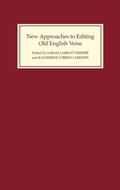 Cover: New Approaches to Editing Old English Verse - D.S. Brewer