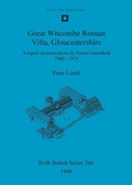 Cover: Great Witcombe Roman Villa, Gloucestershire - BAR Publishing