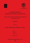 Cover: Craft Specialization: Operational Sequences and Beyond - BAR Publishing