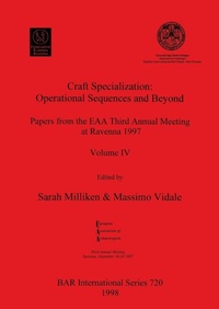 Enlarge image Cover: Craft Specialization: Operational Sequences and Beyond - BAR Publishing