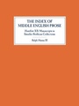 Cover: The Index of Middle English Prose - D.S. Brewer