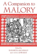 Cover: A Companion to Malory - D.S. Brewer