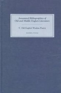 Cover: Old English Wisdom Poetry - D.S. Brewer