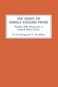 Bild: The Index of Middle English Prose - D.S. Brewer