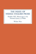 Bild: The Index of Middle English Prose - D.S. Brewer