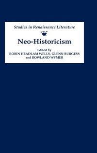 Enlarge image Cover: Neo-Historicism - D.S. Brewer