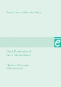 Cover: The Effectiveness of Early Interventions - Institute of Education