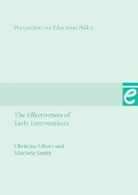 Enlarge image Cover: The Effectiveness of Early Interventions - Institute of Education