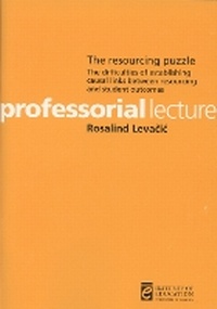 Enlarge image Cover: The Resourcing Puzzle - Institute of Education