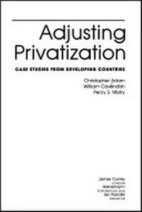 Enlarge image Cover: Adjusting Privatization - James Currey