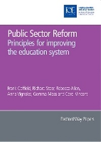 Enlarge image Cover: Public Sector Reform - Institute of Education Publications