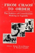 Cover: From Chaos to Order - James Currey