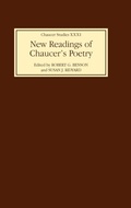 Cover: New Readings of Chaucer's Poetry - D.S. Brewer