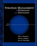 Cover: Strategic Management of Technology and Innovation - Osborne/McGraw-Hill
