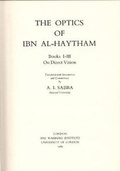 Cover: The Optics of Ibn Al-Haytham: On Direct Vision Bks.1-3 - Warburg Institute