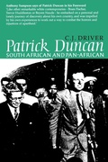 Cover: Patrick Duncan - James Currey