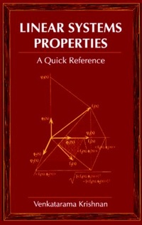 Enlarge image Cover: Linear System Properties - CRC Press