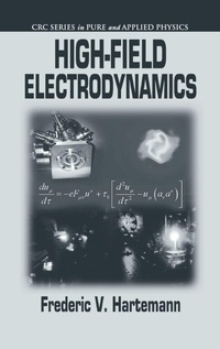 Enlarge image Cover: High-Field Electrodynamics - CRC Press